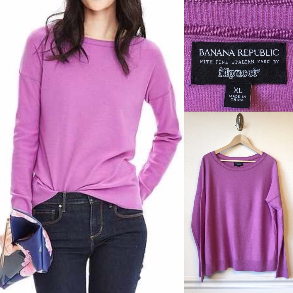 BANANA REPUBLIC | Italian Yarn Vintage Sweater